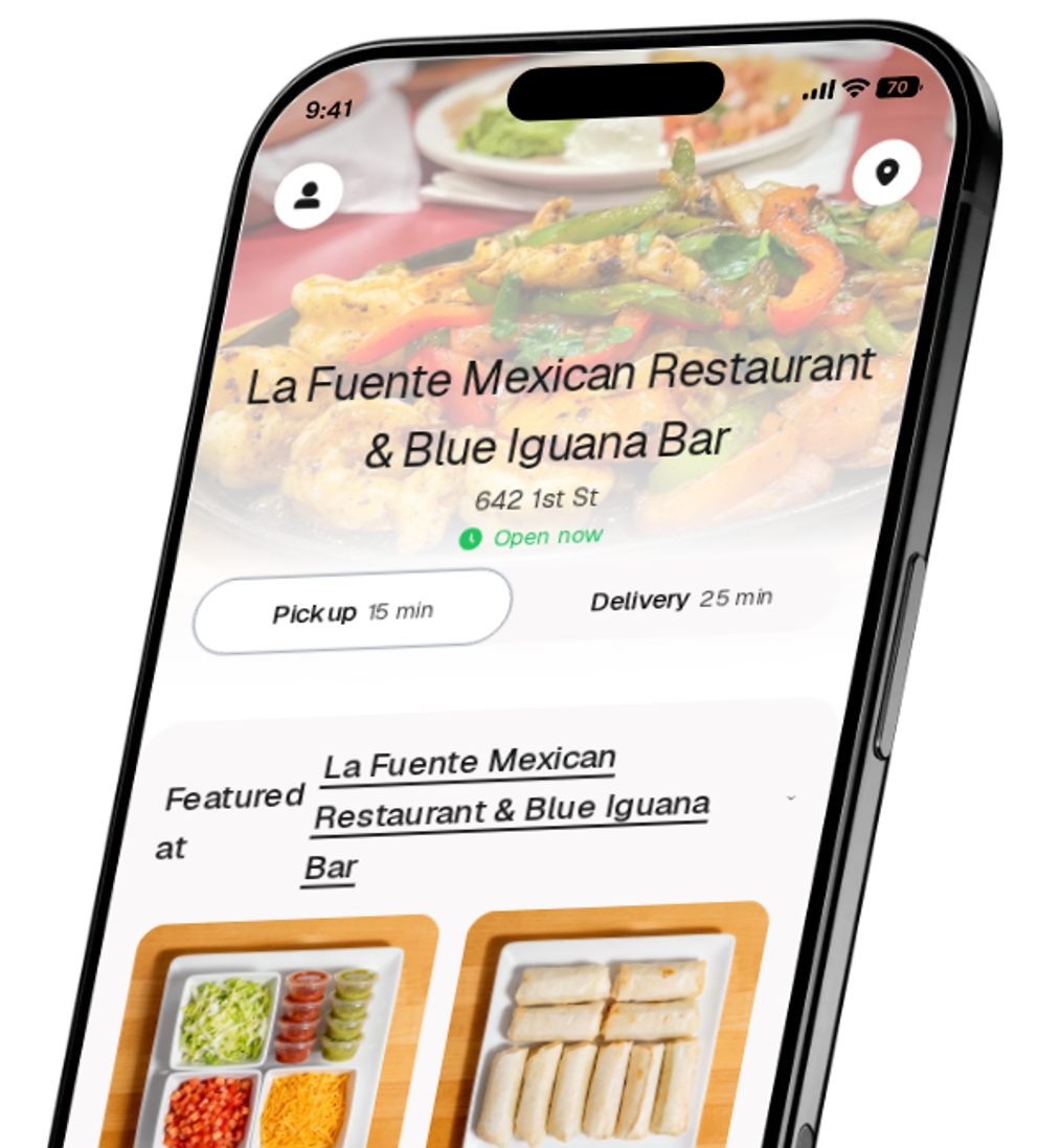La Fuente Mexican Restaurant & Blue Iguana Bar app preview
